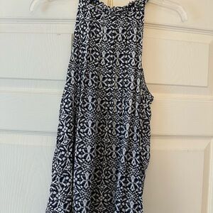 Cynthia Rowley Navy and White Dress